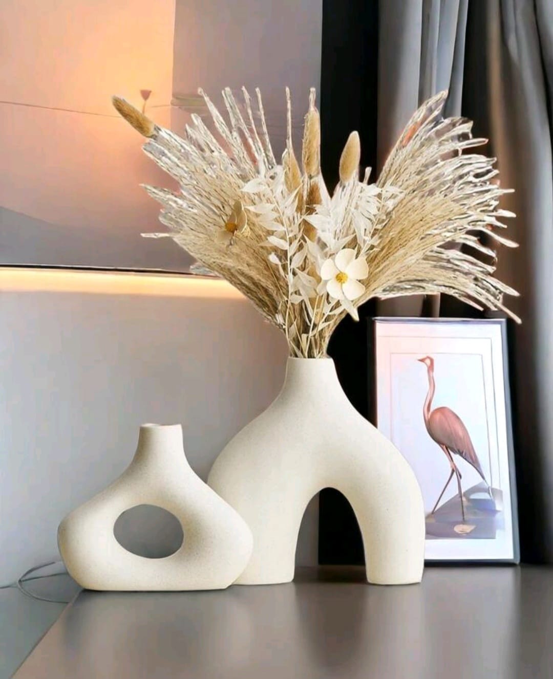 2 pièces ensemble de vases