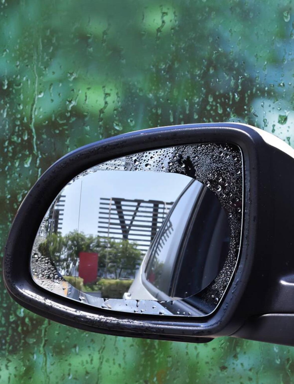 2 pièces Film de rétroviseur de voiture étanche
