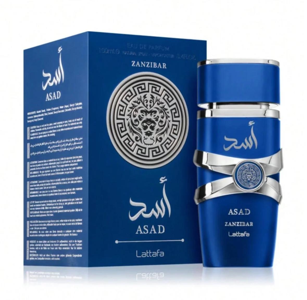 Asad Zanzibar 100ml Eau de parfum Homme