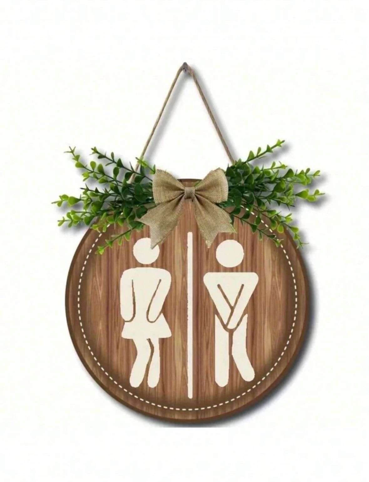1 Pièce Panneau de toilette en bois