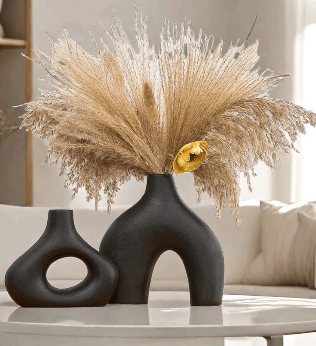 2 pièces ensemble de vases