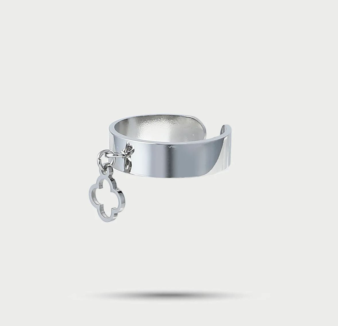 Bague breloque Trèfle
