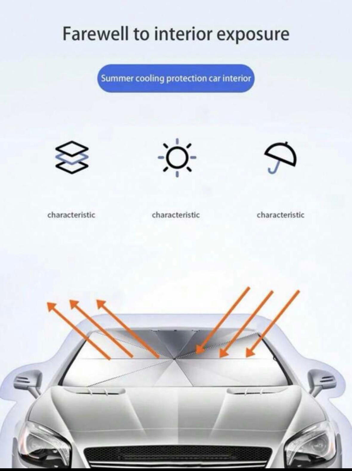Pare soleil pour voiture