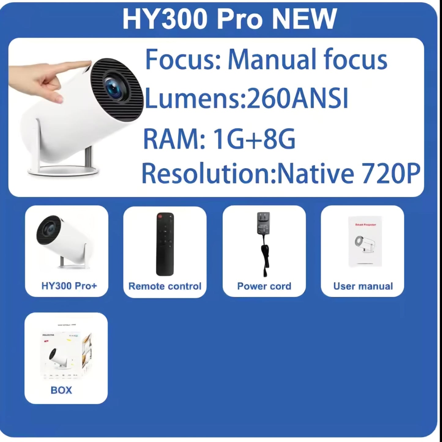 Projecteur Android 4K
