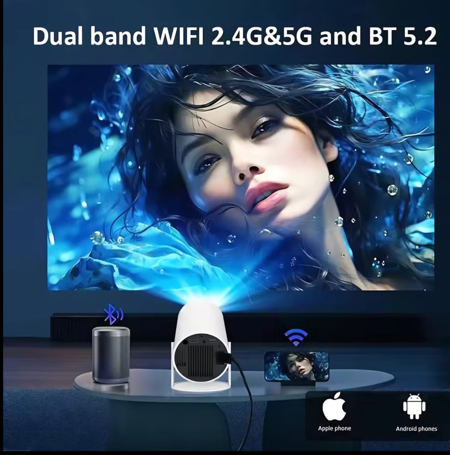 Projecteur Android 4K
