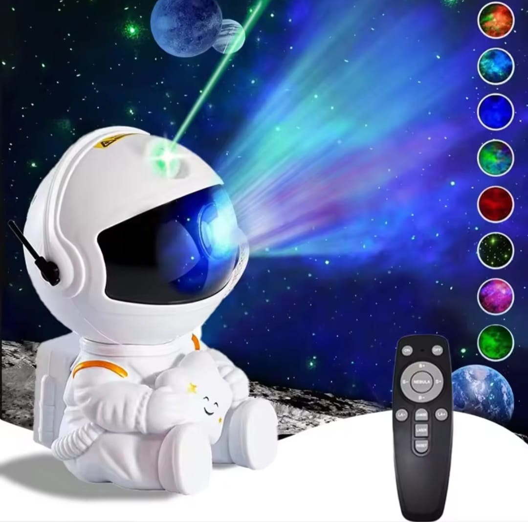 Projecteur d'étoiles galaxie veilleuse astronaute